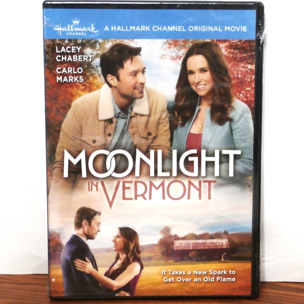 HALLMARK MOONLIGHT IN VERMONT DVD Lacey Chabert, Carlo Marks, Hallmark Original